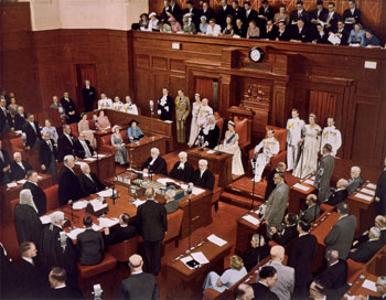 Opening of the third session of the 20th Parliament