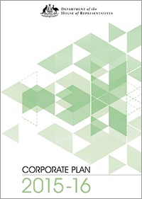 Corporate Plan 2015-16 cover image