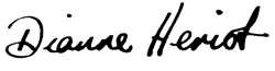 Signature of Dr Dianne Heriot