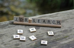 Scrabble word 'Job search' 