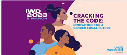 IWD23: Cracking the Code: Innovation for a gender equal future