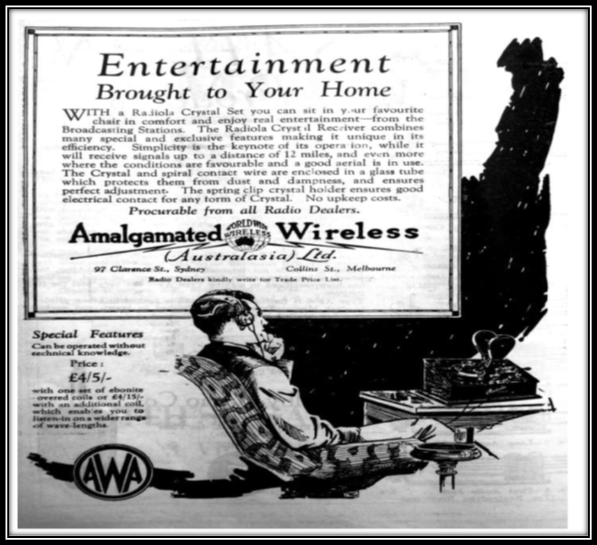 Figure 2: radio: entertainment to the home