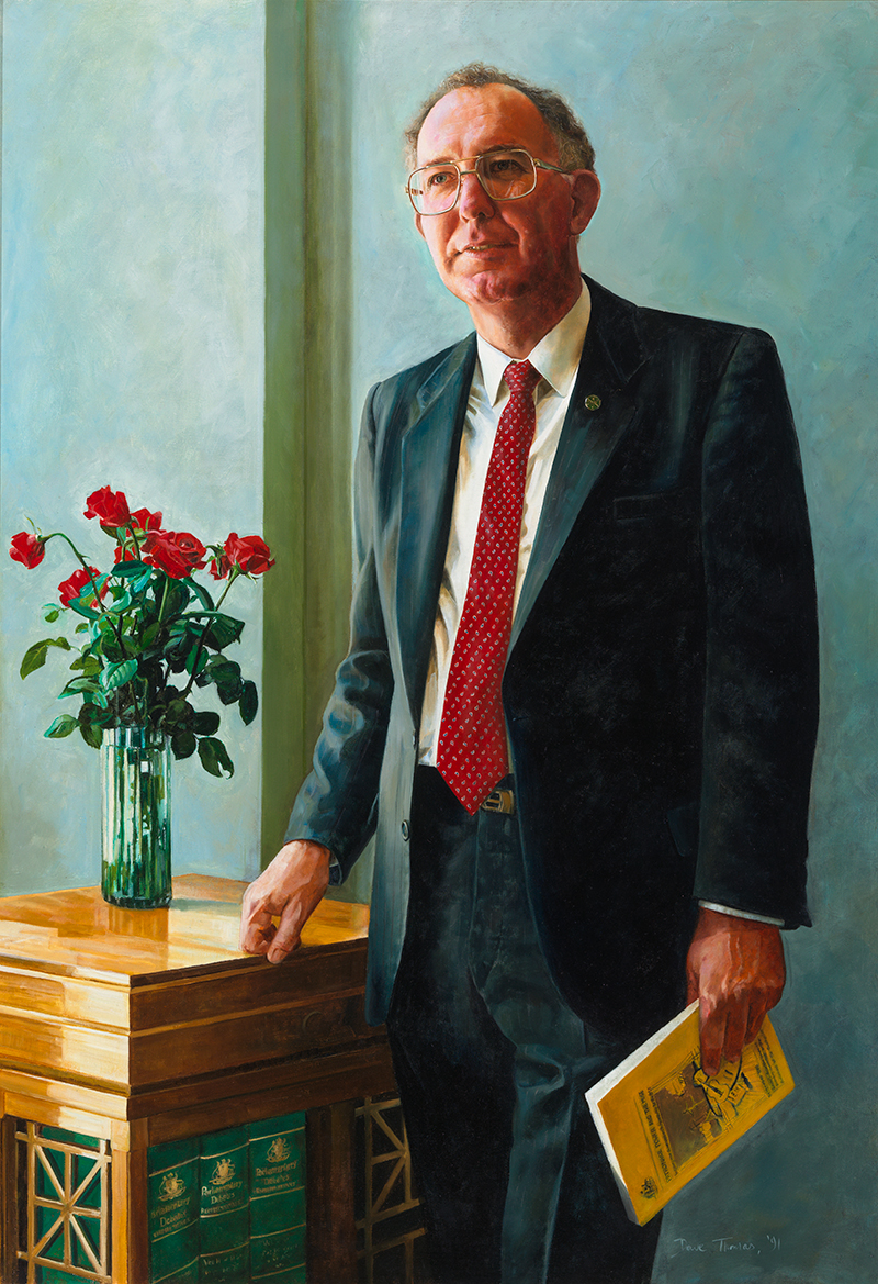 Leo Boyce McLeay (1991), by David Thomas (born 1951), Historic Memorials Collection, Parliament House Art Collection