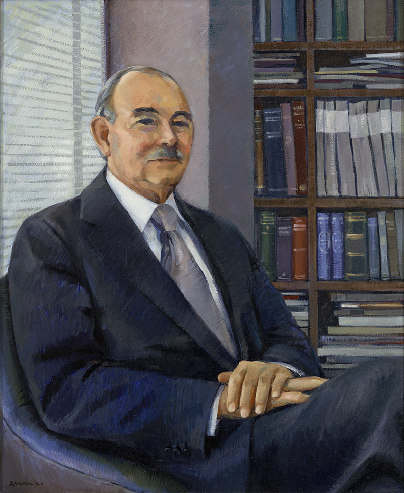 Sir Paul Meernaa Caedwalla Hasluck (1978), by Romola Millicent Morrow (born 1935), Historic Memorials Collection, Parliament House Art Collection