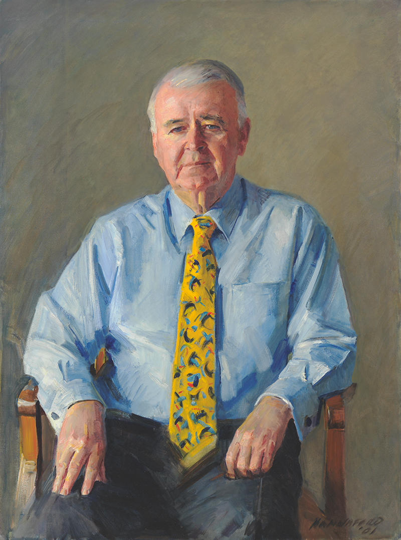 William Patrick Deane (2001), by Robert Lyall Hannaford (born 1944), Historic Memorials Collection, Parliament House Art Collection