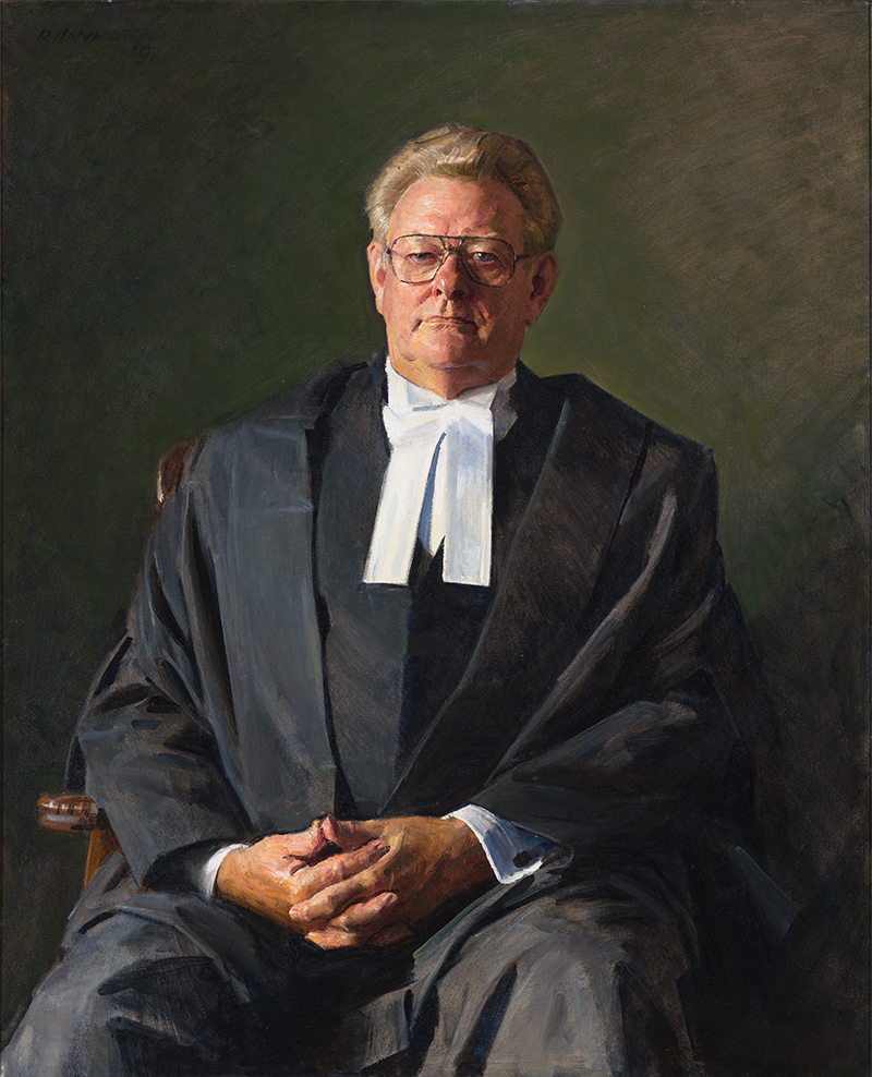 Robert George Halverson (1998), by Robert Lyall Hannaford (born 1944), Historic Memorials Collection, Parliament House Art Collection