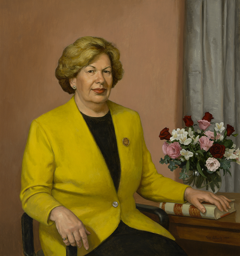 The Hon Margaret Elizabeth Reid (1999), by Tom Alberts (1962‒), Historic Memorials Collection, Parliament House Art Collection