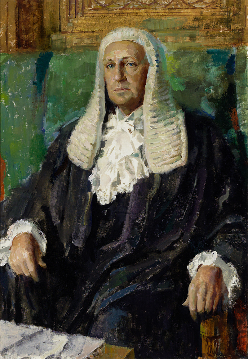 The Hon William John Aston (1968), by William Pidgeon (1909–81), Historic Memorials Collection, Parliament House Art Collection
