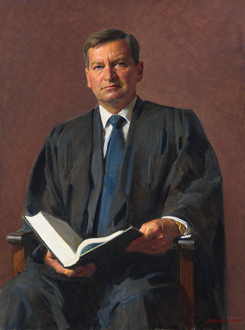 The Hon John Neil Andrew (2002), by Robert Hannaford (1944‒), Historic Memorials Collection, Parliament House Art Collection