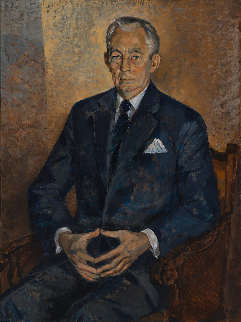 The Hon James Francis Cope (1973), by Judy Cassab (1920–2015), Historic Memorials Collection, Parliament House Art Collection