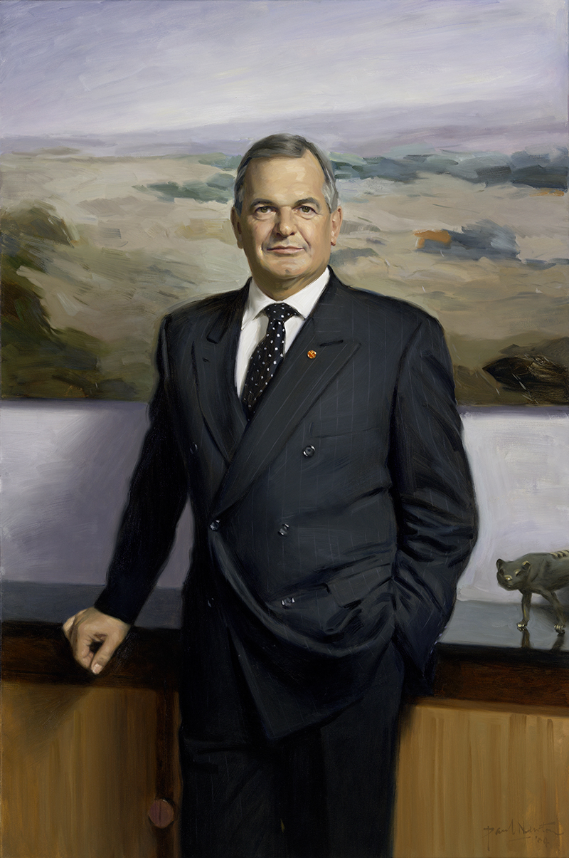 Paul Henry Calvert (2004), by Paul Newton (b.1961), Historic Memorials Collection, Parliament House Art Collection