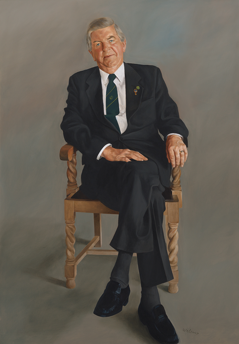 The Hon. Dr Henry Alfred Jenkins (1985), by Wesley Walters (1928–2014), Historic Memorials Collection, Parliament House Art Collection
