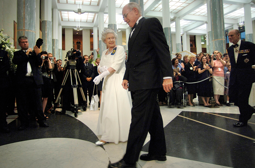 Visit by Her Majesty The Queen and His Royal Highness The Duke of Edinburgh, Image source: AUSPIC