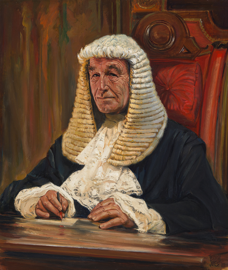 The Hon. Sir Harold William Young KCMG (1983), by Vernon Jones (1908–2002), Historic Memorials Collection, Parliament House Art Collection