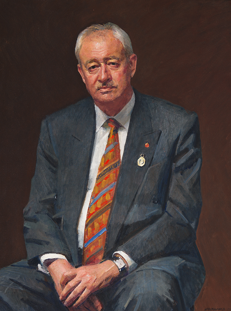 Alan Baird Ferguson (2009), by Robert Lyall Hannaford (b.1944), Historic Memorials Collection, Parliament House Art Collection