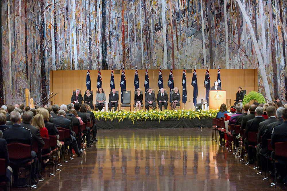 National Memorial Service to mark the 10th Anniversary of the 2002 Bali Bombings, Image source: AUSPIC