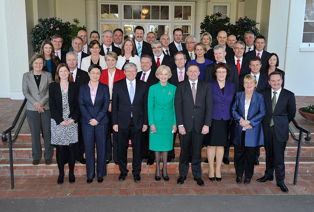 The second Rudd Ministry, Image source: AUSPIC