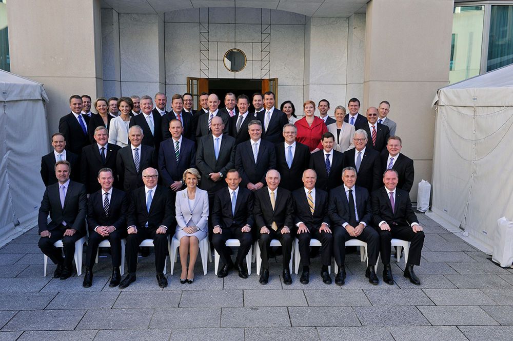 The Abbott Ministry, Image source: AUSPIC
