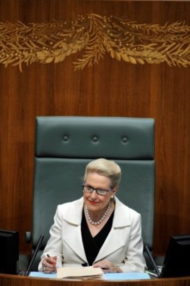 Bronwyn Bishop, Speaker of the House of Representatives, Image source: AUSPIC