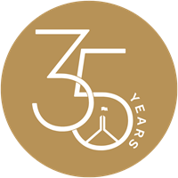 35th anniversary logo