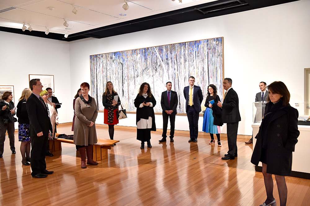 The exhibition opening, Image source: AUSPIC