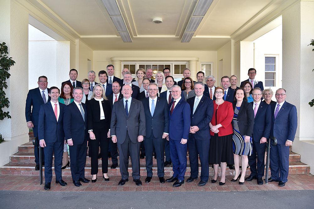 The first Morrison Ministry, Image source: AUSPIC