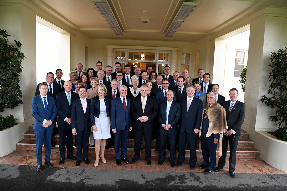 The second Morrison Ministry, Image source: AUSPIC