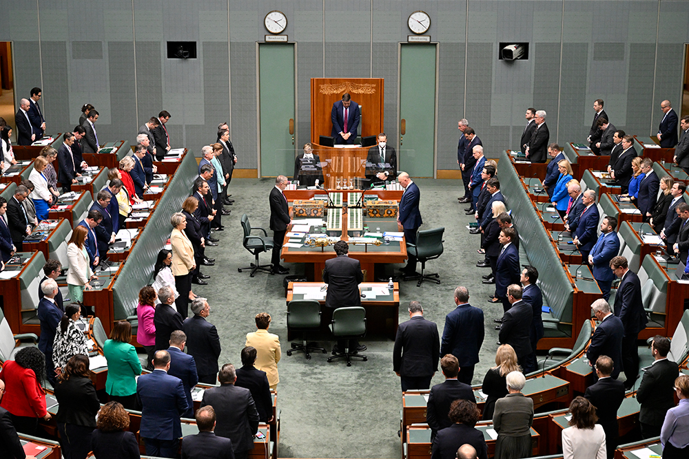 Motions to acknowledge the anniversary of the Bali Bombings in the House of Representatives, Image source: AUSPIC