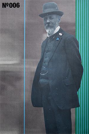 artwork portrait of Joseph Cook by alison alder jpg