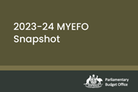 carousel photo 2023-24 Mid-Year Economic and Fiscal Outlook (MYEFO) Snapshot