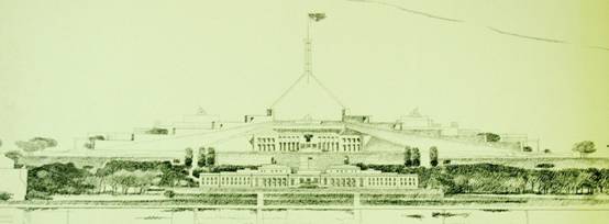 Figure 13: Elevation, Mitchell/Giurgola and Thorp (177 US), National Archives of Australia, A8104, 177 