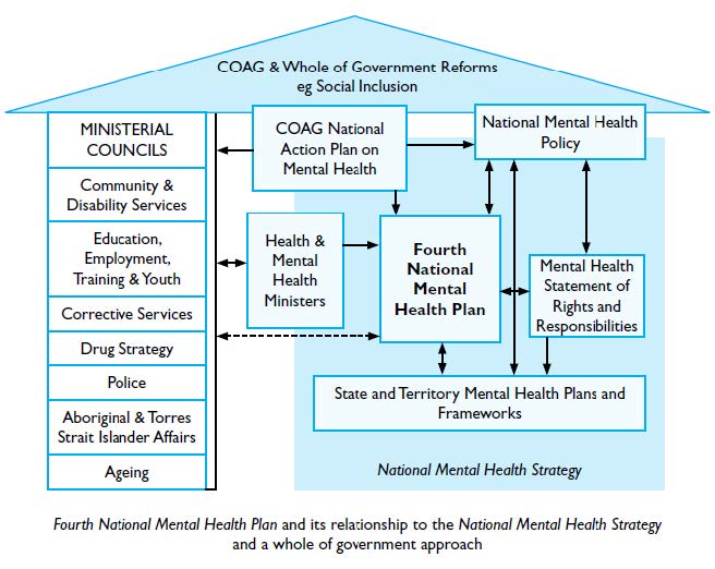 Figure 5—Fourth National Mental Health Plan in context