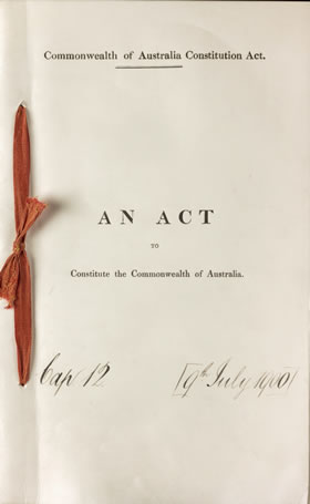 Commonwealth of Australia Constitution Act 1900