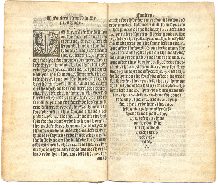 Example of The Boke of Magna Carta translated into Englyshe