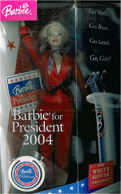 Figure 2: Barbie for President 2004 doll