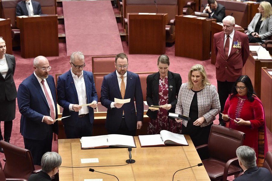 Swearing in of senators for New South Wales
