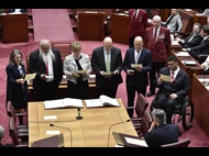 Swearing in of senators for Western Australia