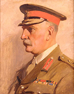 Text Box: Henry Woollcott, ‘Major General Sir Granville Ryrie’, oil on canvas on cardboard, 53.5 x 42.8 cm, 1919, AWM ART03583.