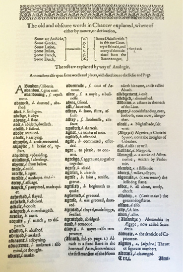 Re-print of The Workes of our Antient and Learned English Poet, Geffrey Chaucer