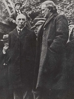 Photograph of Billy Hughes and David Lloyd George