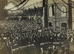 Opening of the First Parliament of the Commonwealth, Exhibition Building, Melbourne 9th May 1901