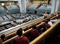 School tour of Parliament House, 23 May 2016