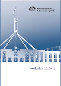 Parliamentary Budget Office work plan 2016-17