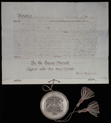 Royal Assent of Queen Victoria to Commonwealth of Australia Constitution Act of 1900
