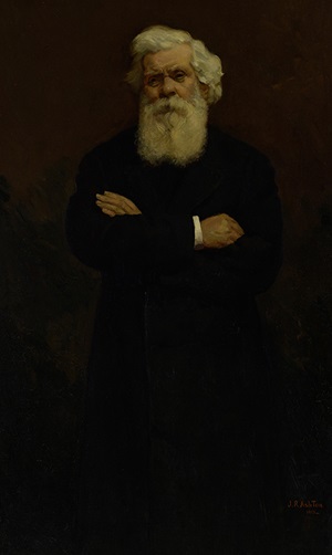 Portrait of NSW Premier Henry Parkes by Julian Ashton for the Historic Memorials Collection.