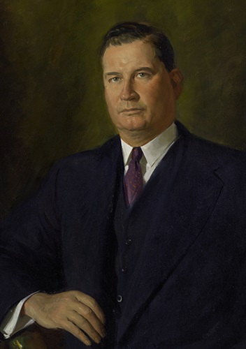 Portrait of Prime Minister Arthur Fadden by William Dargie for the Historic Memorials Collection.