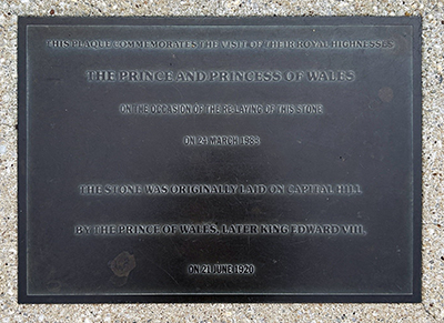 Foundation Stone plaque