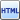 HTML icon