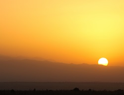 Photo of sun rise