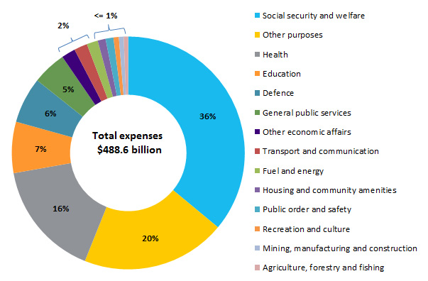 Expenses by function